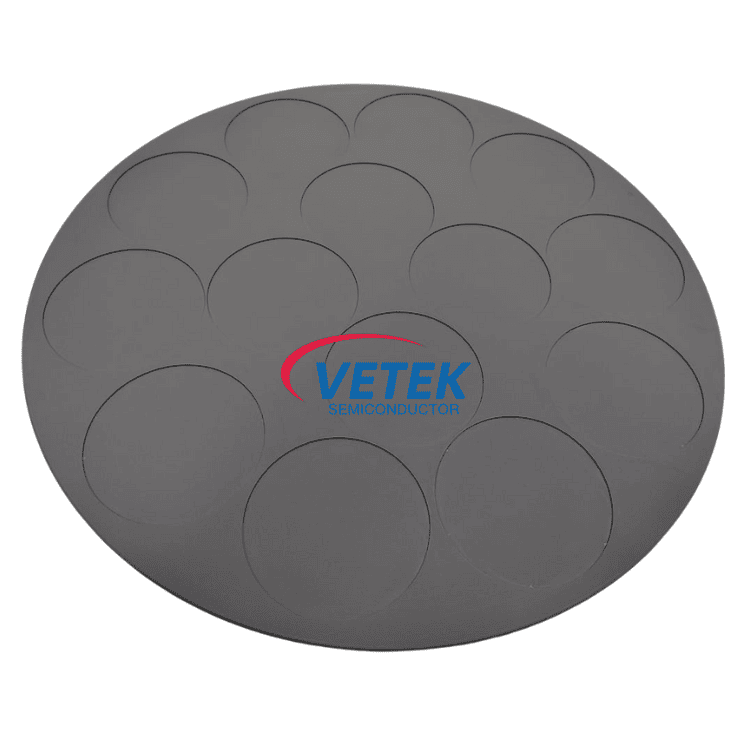 Suscettore in grafite rivestito in SiC per ASM